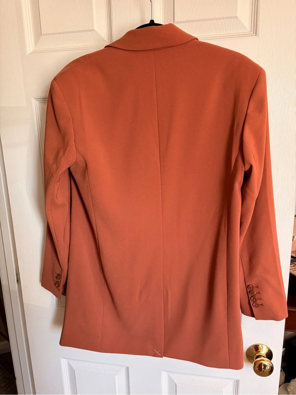 NWT Express Women's Rust Oversized Blazer - Picture 3 of 4